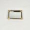 Italian Vide-Poche in Silver Metal and Brass with Mirror by Tommaso Barbi, 1970s, Image 6