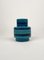 Italian Vase in Blue Rimini Glazed Ceramic by Aldo Londi for Bitossi, 1960s 10