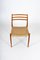 Model 78 Chairs with Paper Mesh by Niels O. Møller, Set of 6, Image 2