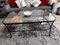 Vintage Coffee Table with Glass Top, Image 5