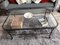 Vintage Coffee Table with Glass Top 8