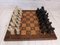 Vintage Chess Set with Wood Carved Chess Board and Box 1