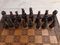 Vintage Chess Set with Wood Carved Chess Board and Box 5