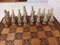 Vintage Chess Set with Wood Carved Chess Board and Box 3