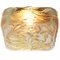 Amber Glass Krysantemum Ceiling Light 6