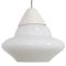 Milk Glass Mway Pendant Lamp with Plastic Shade 1