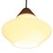 Milk Glass Mway Pendant Lamp with Plastic Shade 9