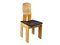 Black Leather and Wood Mod. 1937 765 Dining Chairs by Carlo Scarpa for Bernini, Set of 6, Image 6