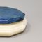 Octagonal Blue and White Box in Alabaster, Italy, 1960s 5