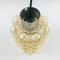 Mid-Century Modern Amber Bubble Glass Pendant Ceiling Lights by Helena Tynell for Limburg, Germany, 1960s, Set of 2 10
