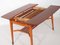 Klappbarer Mid-Century Beistell- oder Esstisch aus Nussholz von Emmaboda Furniture 9