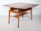 Klappbarer Mid-Century Beistell- oder Esstisch aus Nussholz von Emmaboda Furniture 13