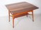 Klappbarer Mid-Century Beistell- oder Esstisch aus Nussholz von Emmaboda Furniture 14