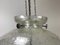 Mid-Century Space Age Ceiling Lamp in Glass from Doria Leuchten 5