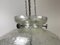 Mid-Century Space Age Ceiling Lamp in Glass from Doria Leuchten, Image 5