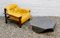 Industrial Brutalist Hexagonal Coffee Table in Steel, 1960s 10