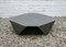 Industrial Brutalist Hexagonal Coffee Table in Steel, 1960s 29