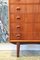 Danish Teak Chest of Six Drawers, 1960s 7