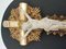 Art Nouveau Cross in Brass Lace, Image 3