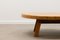 Brutalist French Oak Coffee Table, 1970s, Image 3