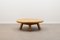 Brutalist French Oak Coffee Table, 1970s 1