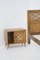 Single Bed and Bedside Table in Wood by Paolo Buffa, Set of 2, Image 11