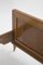 Einzelbett und Nachttisch aus Holz von Paolo Buffa, 2er Set 2