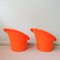 Skopa Easy Chairs by Ole Gjerlov-Knudsen & Torben Lind for Orth Plast and Ikea, 1970s, Set of 2 7