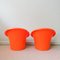 Skopa Easy Chairs by Ole Gjerlov-Knudsen & Torben Lind for Orth Plast and Ikea, 1970s, Set of 2, Image 8