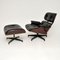 Armchair & Stool Charles Eames Herman Miller, 1960s, Set of 2 3