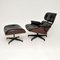 Armchair & Stool Charles Eames Herman Miller, 1960s, Set of 2, Image 3