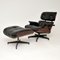 Poltrona e sgabello Charles Eames Herman Miller, anni '60, set di 2, Immagine 2