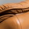 Brown Leather Armchairs, 1960s, Set of 2, Image 4