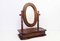 Small Wood Framed Psyche Mirror, 1980s 1