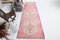 Tapis Runner Vintage Rose en Laine et Coton 3