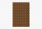Brown Rectangle Textured Rug from Marqqa 1