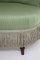 Vintage Italian Silk Satin Sofa, Image 5