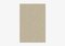 Taupe Rectangle Plain Rug from Marqqa 1