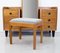 Art Deco Modern Oak Dressing Table and Stool from Gordon Russell, Set of 2 12