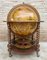 Italian Renaissance Style Globe Minibar Cabinet, 1960s 4