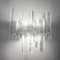 Large Ice Glass Wall Light by JT Kalmar for Kalmar Franken, Austria, 1970s, Image 7