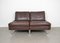 German Two-Seater Consa Sofa in Leather by Friedrich-Wilhelm Möller for Cor, 1960s 1
