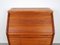 Danish Secretary in Teak with Roller Shutters from Dyrlund, 1960s 7