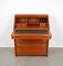 Danish Secretary in Teak with Roller Shutters from Dyrlund, 1960s 13