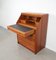 Danish Secretary in Teak with Roller Shutters from Dyrlund, 1960s 14