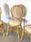 Bamboo and Vienna Straw Chairs, 1970s, Set of 4, Image 15
