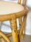 Bamboo and Vienna Straw Chairs, 1970s, Set of 4 13