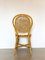Bamboo and Vienna Straw Chairs, 1970s, Set of 4, Image 8