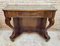 Antique Console Table in Wood with Drawer 2