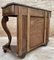 Antique Console Table in Wood with Drawer 12